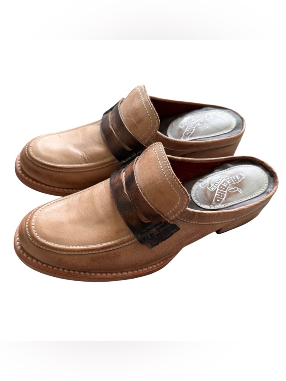 Freebird by Steven Mona Lisa Leather Slip On Shoes Women Size 7
